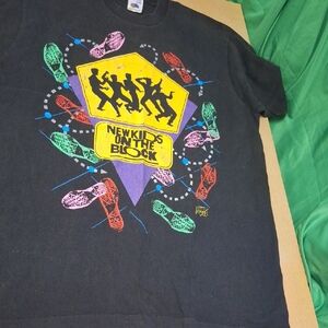 Vintage 1990 New Kids On The Block Tshirt NKOTB T-Shirt XL